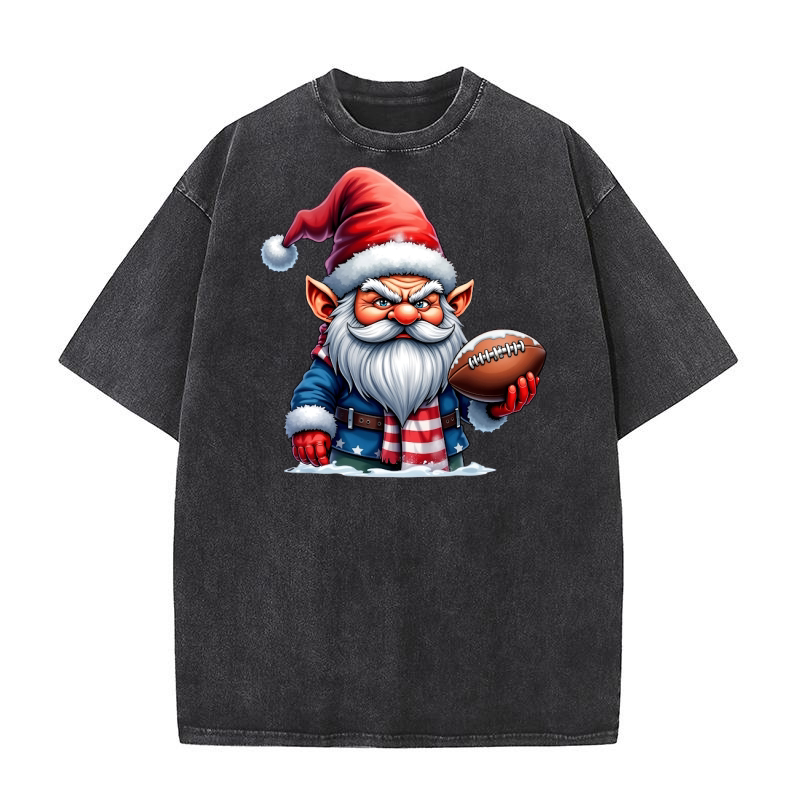 Gnome Sublimation Clipart 10 36 Washed T-Shirt