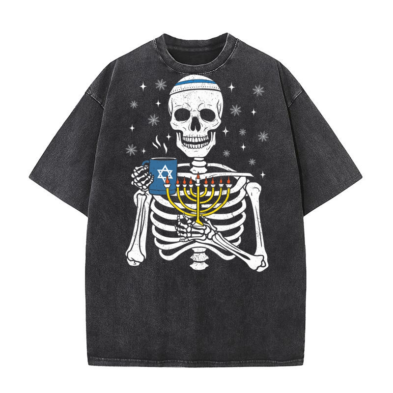 Hanukkah 1.03 Washed T-Shirt