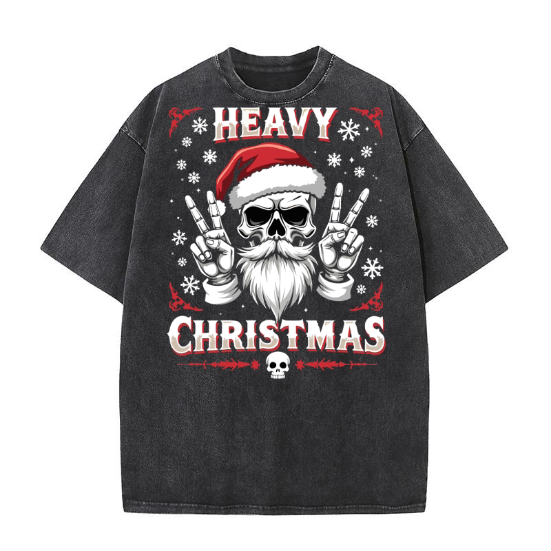 heavy christmas 1.01 Washed T-Shirt