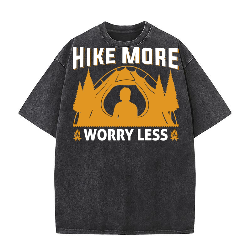 HIKE MORE WORRY LESS Washed T-Shirt