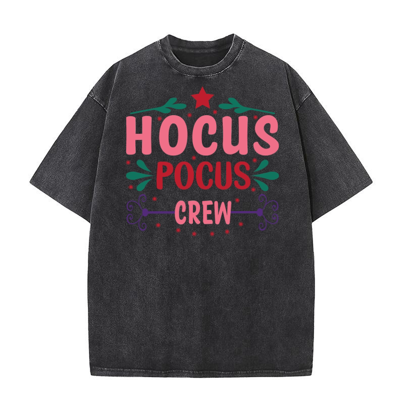 Hocus Pocus Crew 5 Washed T-Shirt