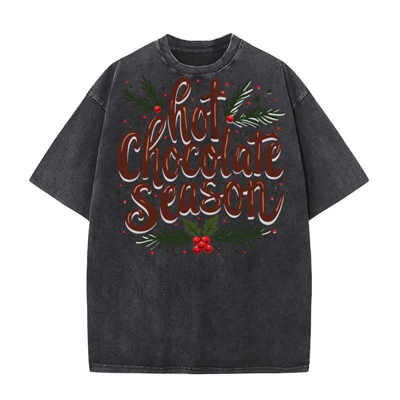 Hot Chocolate Season Washed T-Shirt