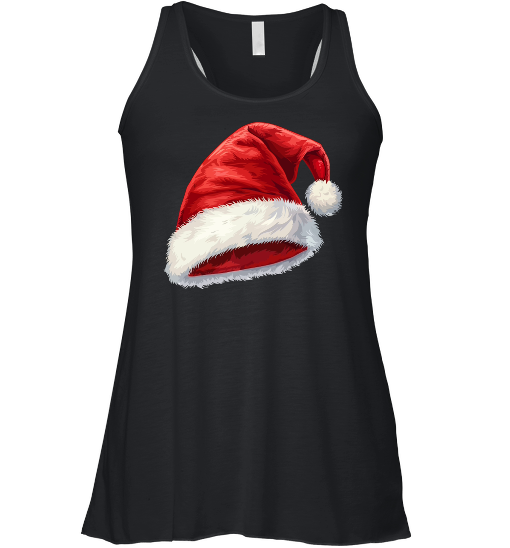 Christmas Santa Hat 02 Women's Flowy Tank Top