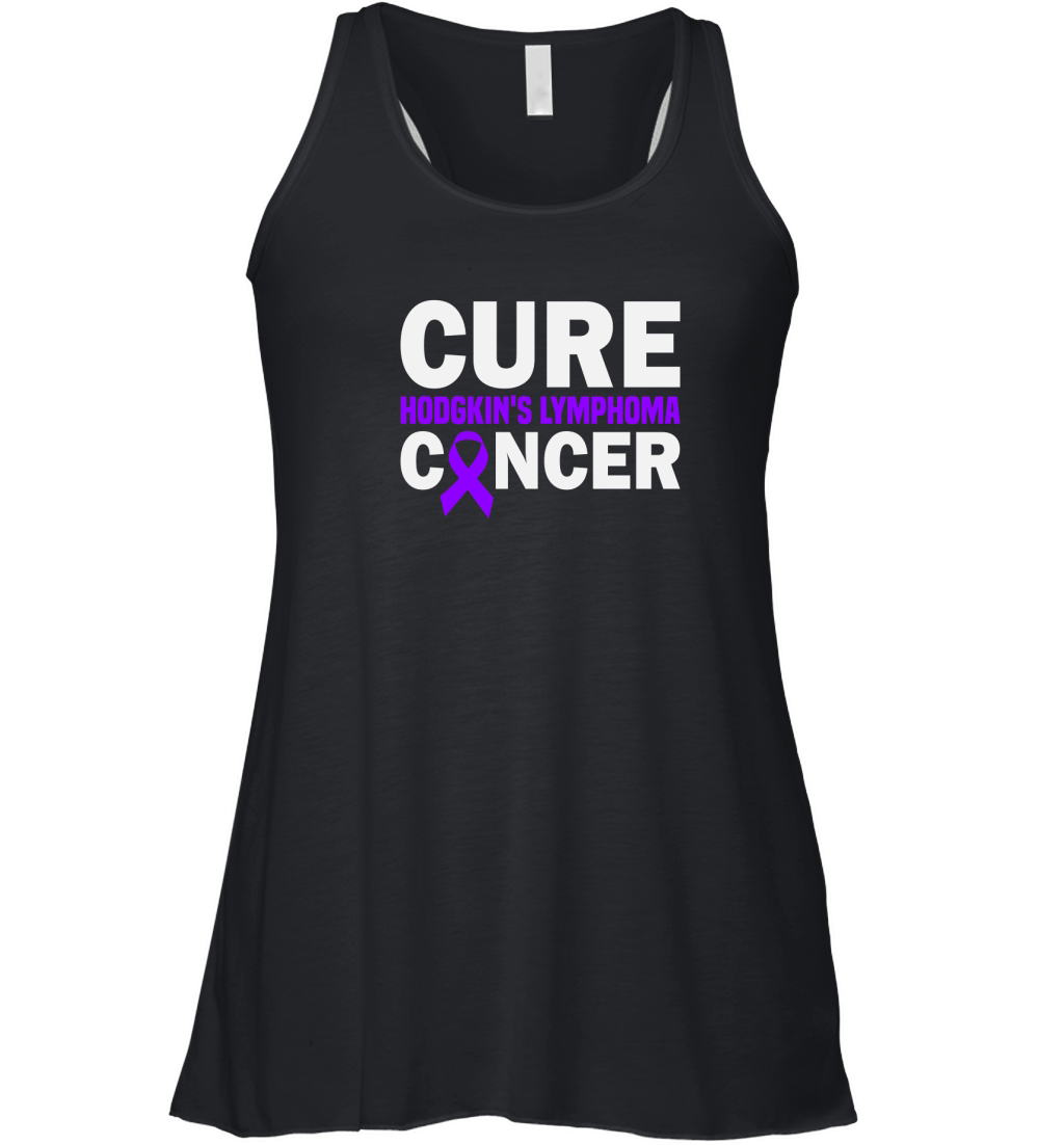 Cure Hodgkins Lymphoma Cancer Awareness Women's Flowy Tank Top