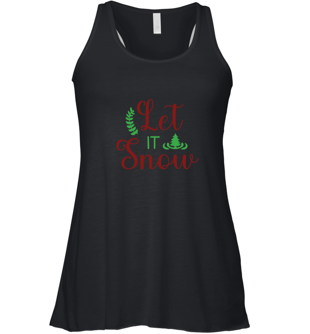 Let it snow Women's Flowy Tank Top