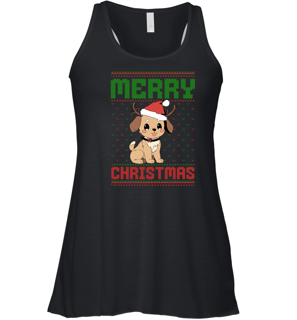 Merry christmas 59 87 Women's Flowy Tank Top