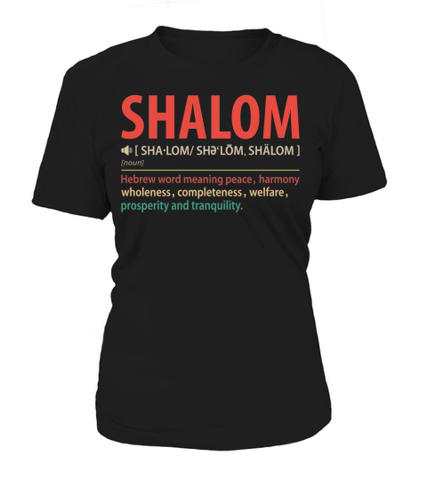 Shalom Hanukkah Women's T-Shirt