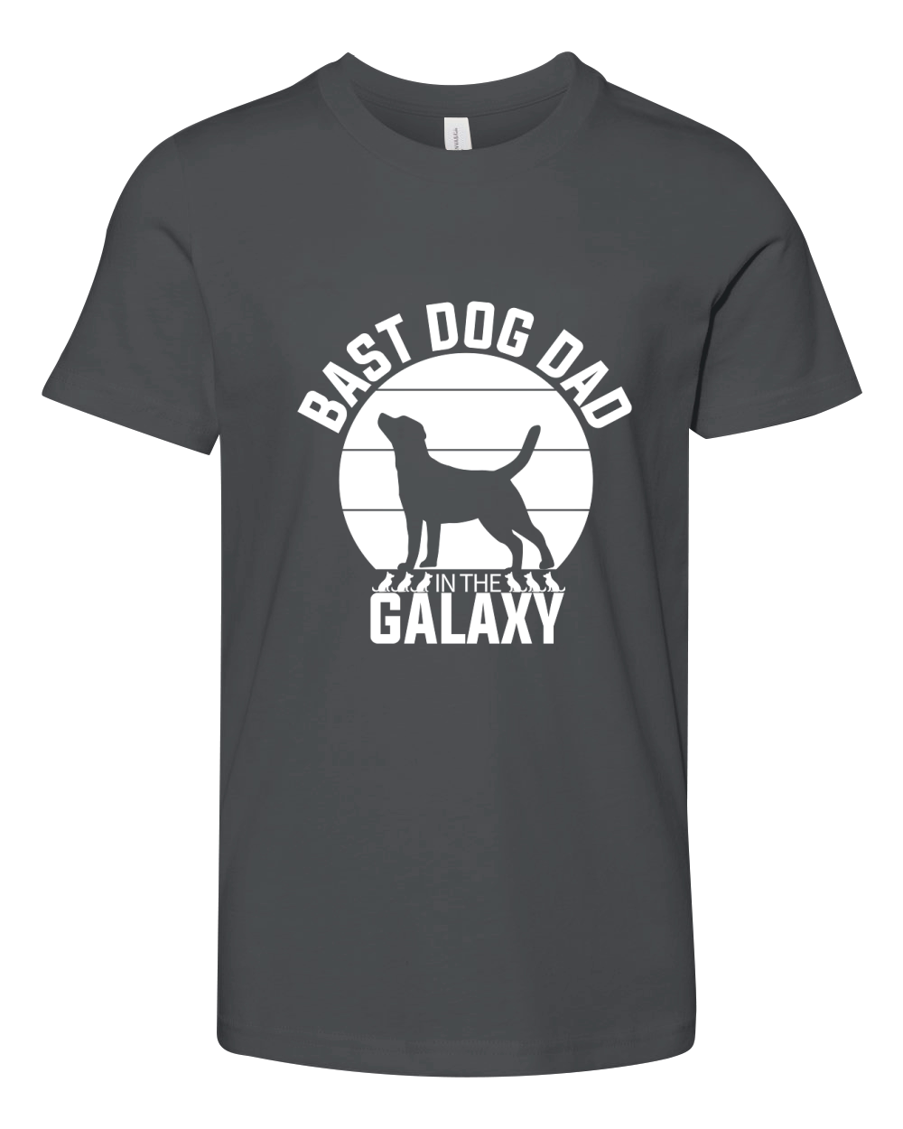 Bast dog dad in the galaxy 05 Youth Unisex Jersey Tee