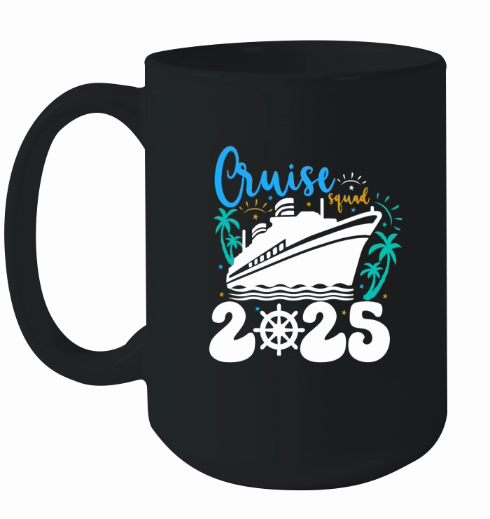 Cruise Squad 2025 Ceramic Mug