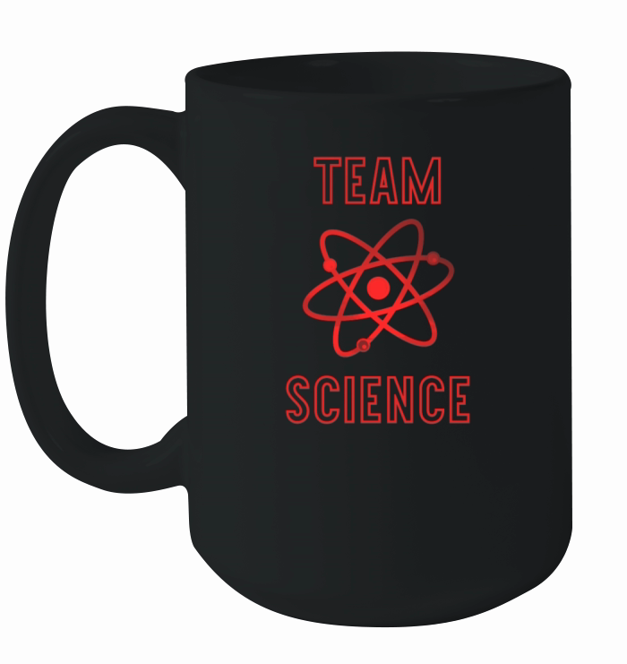 TEAM SCIENCE with atom neutron student Ceramic Mug