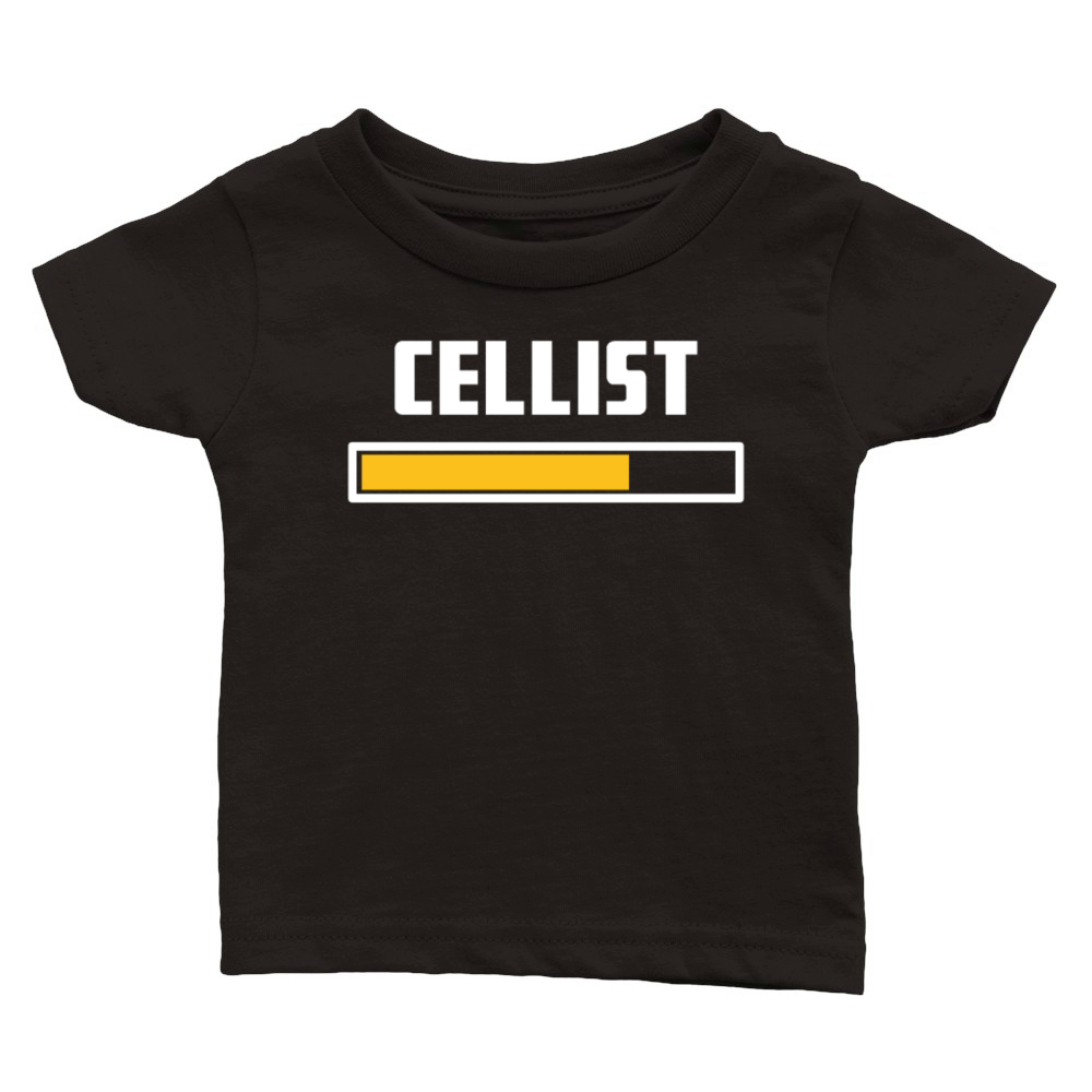 Cellist Installing Tshirt Classic Baby Crewneck T-shirt