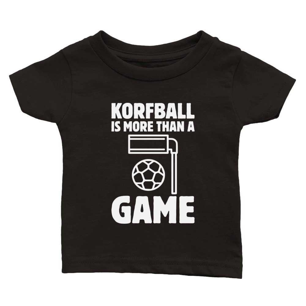 Korfball is more than a game Classic Baby Crewneck T-shirt