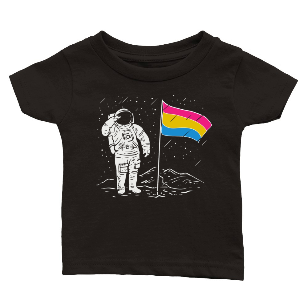 Pansexual Pride Funny Design Colors Of PANSEXUAL Classic Baby Crewneck T-shirt