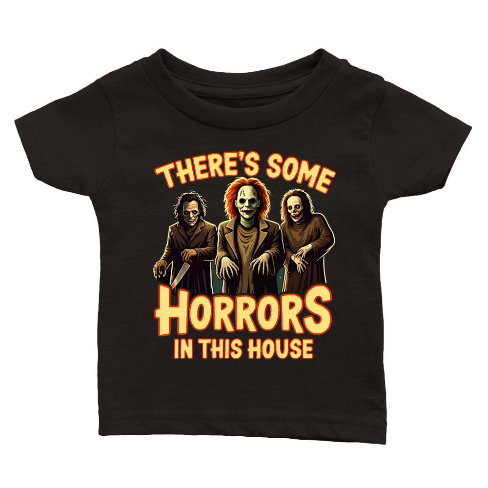 Theres Some Horrors In This House Classic Baby Crewneck T-shirt