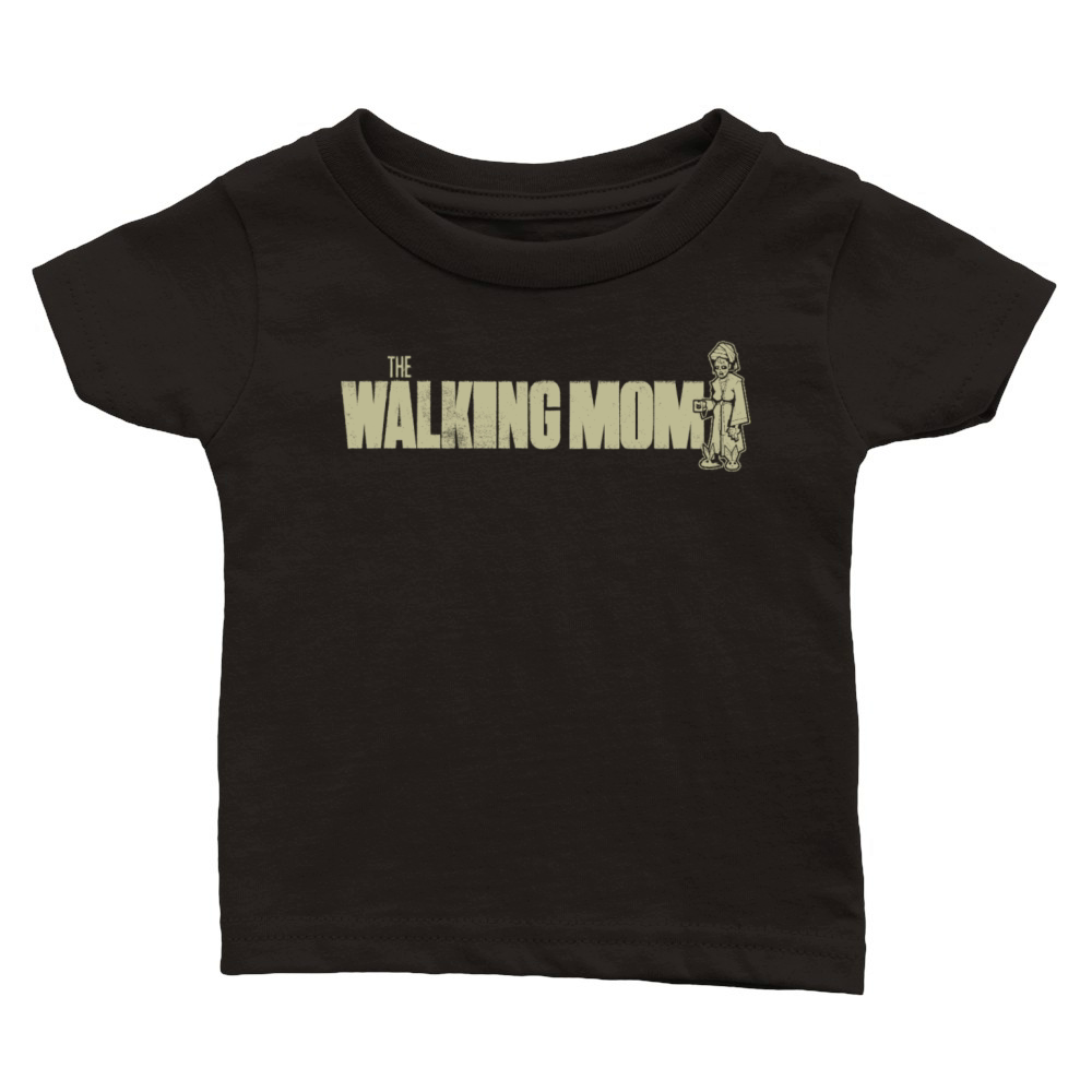 walking mom Walking Monster Horror Classic Baby Crewneck T-shirt