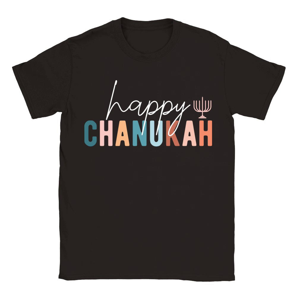 Happy Chanukah Classic Kids Crewneck T-shirt