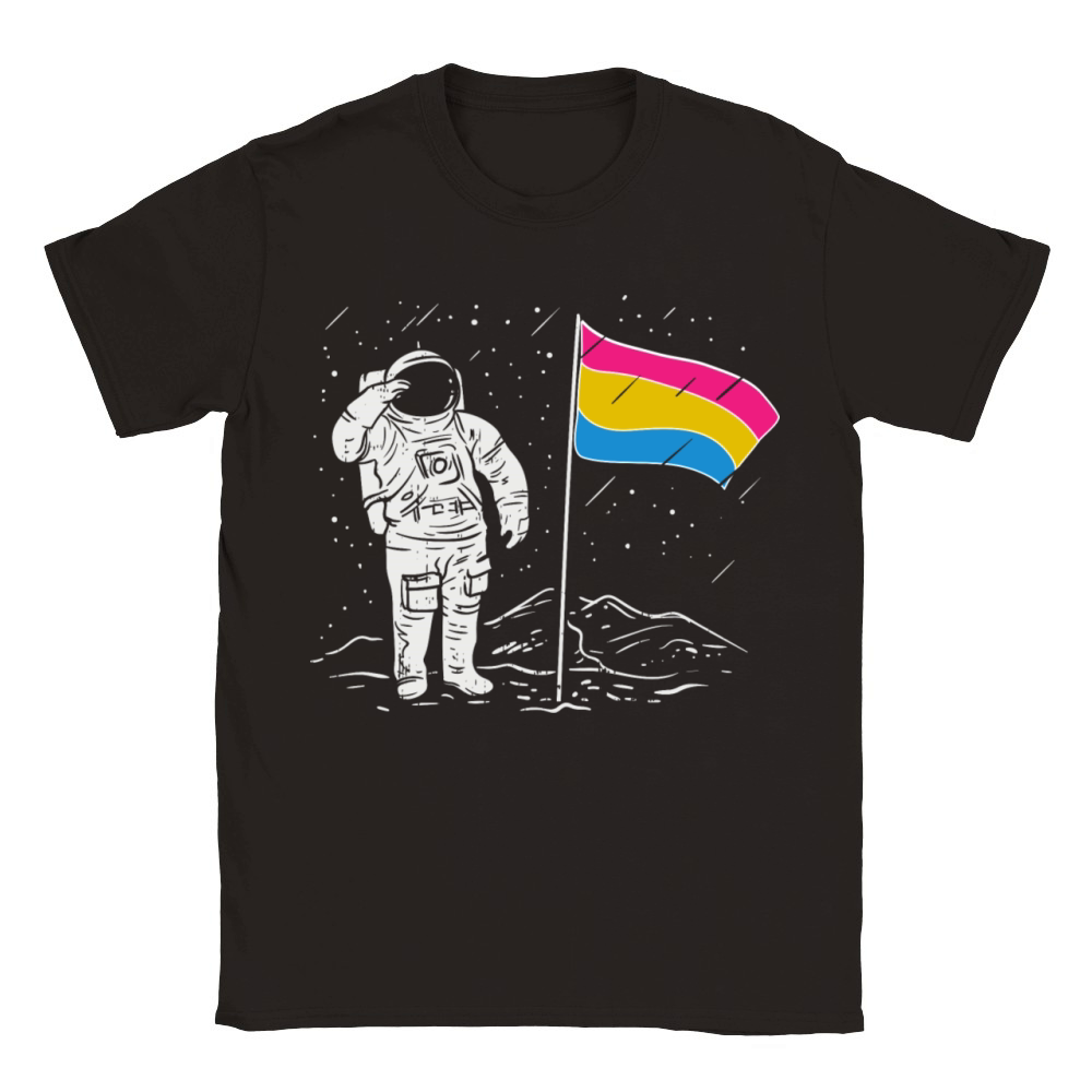 Pansexual Pride Funny Design Colors Of PANSEXUAL Classic Kids Crewneck T-shirt