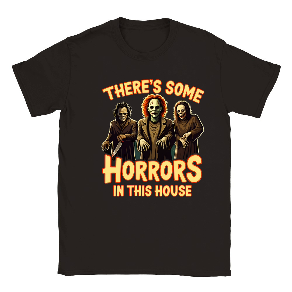 Theres Some Horrors In This House Classic Kids Crewneck T-shirt