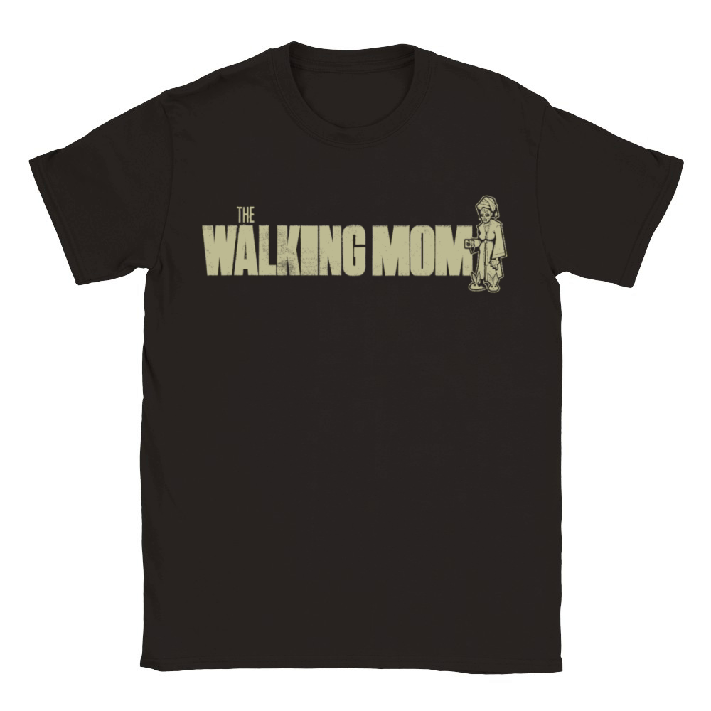 walking mom Walking Monster Horror Classic Kids Crewneck T-shirt