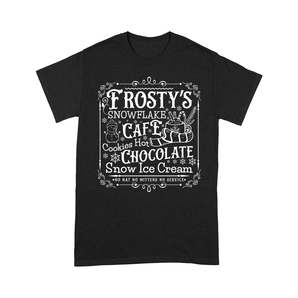 frostys Snowflake Cafe cookies Vintage Christmas  white300 Comfort T-shirt