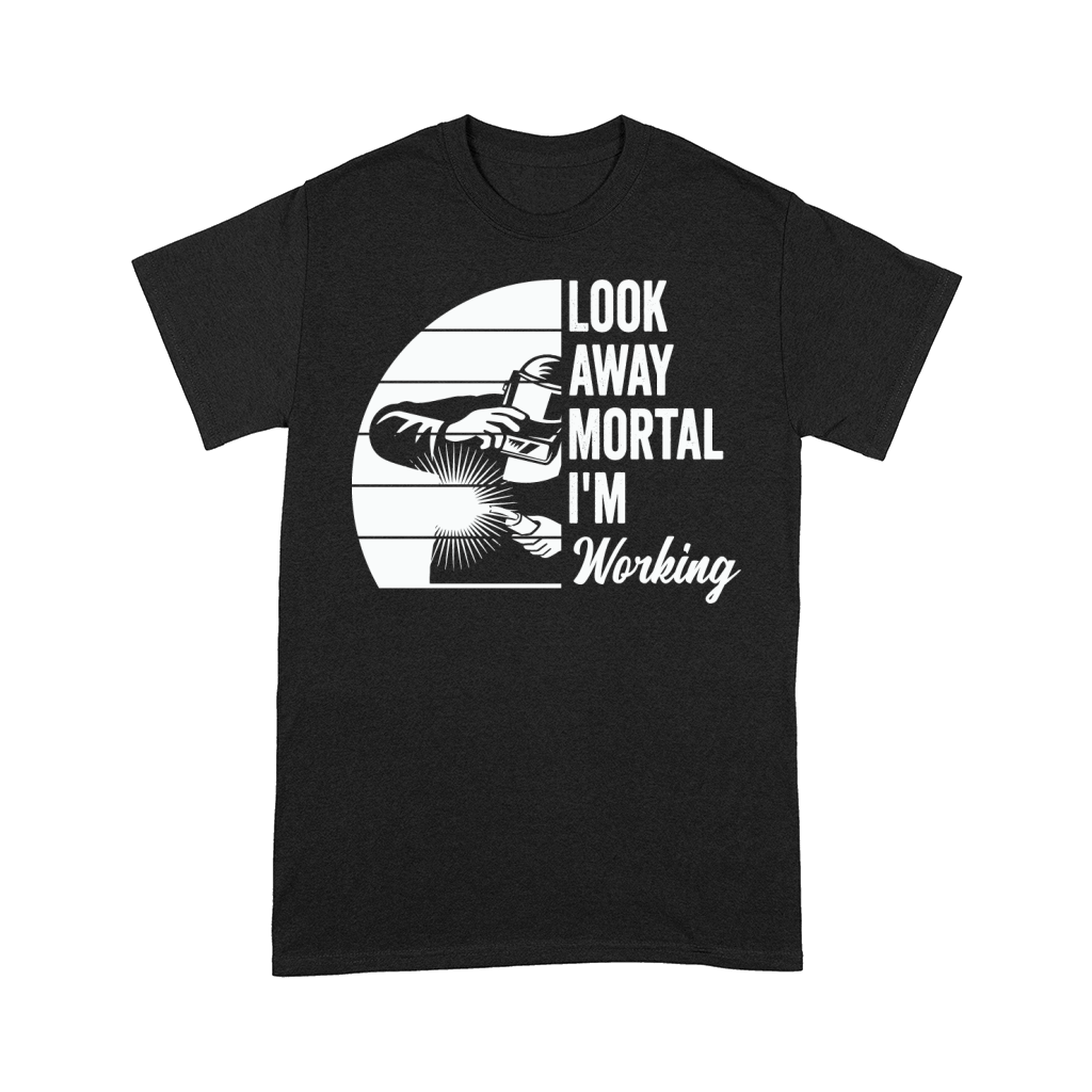Look Away Mortal Im Working Comfort T-shirt