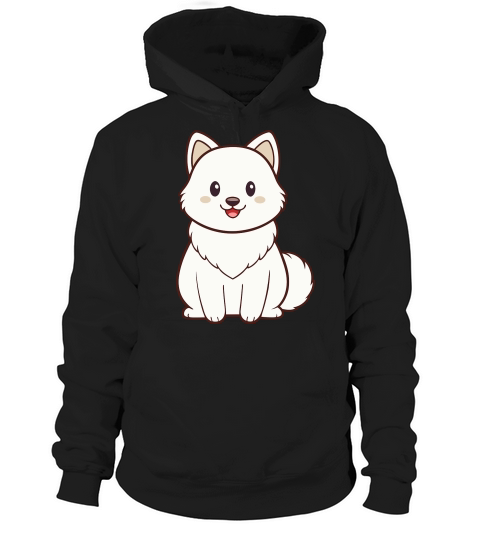 American Eskimo Dog 05 Hoodie Unisex