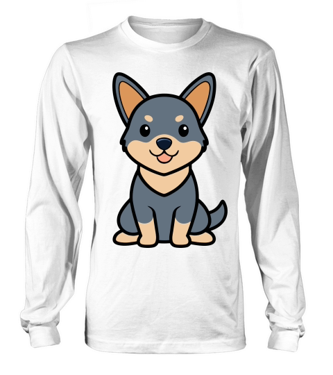 Australian Kelpie 04 Long sleeved Unisex
