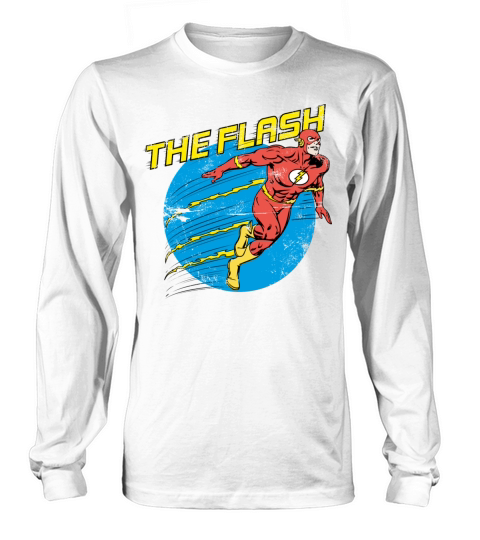 Justice League The Flash Run Long sleeved Unisex