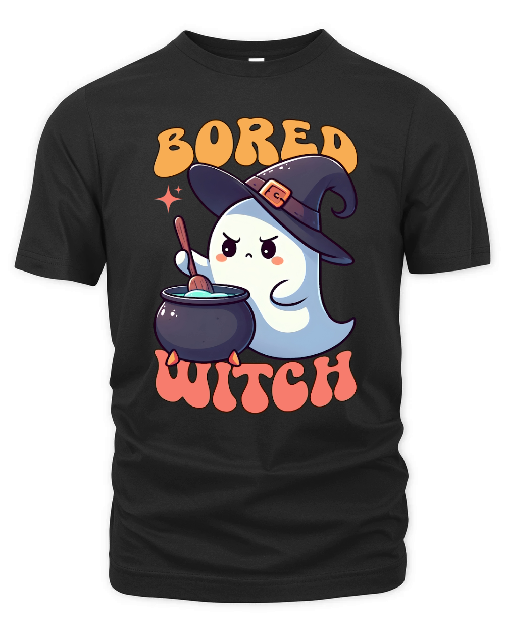 Bored witch Organic Unisex T-shirt