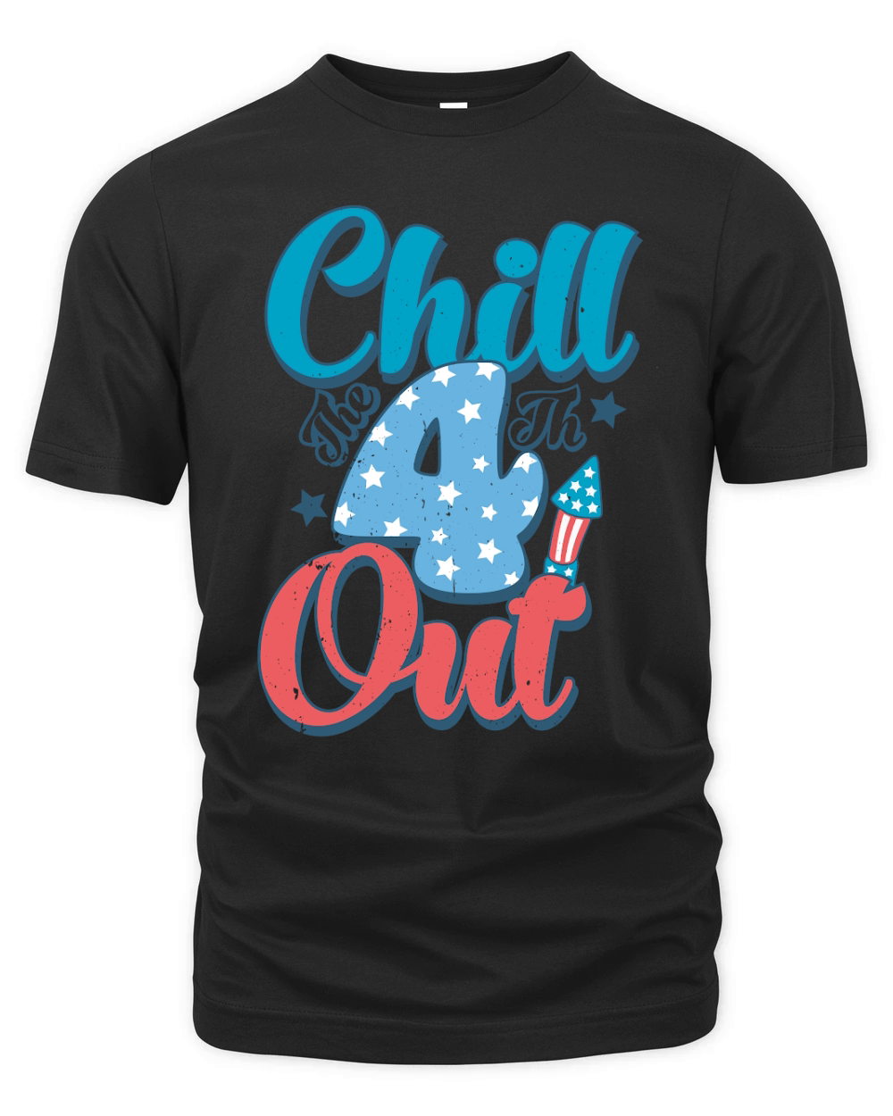 Chill The 4th Out Organic Unisex T-shirt