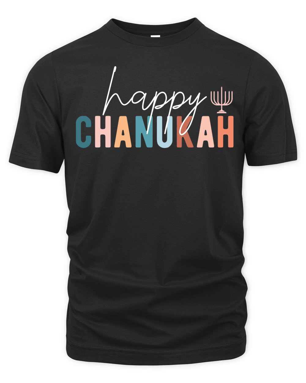 Happy Chanukah Organic Unisex T-shirt