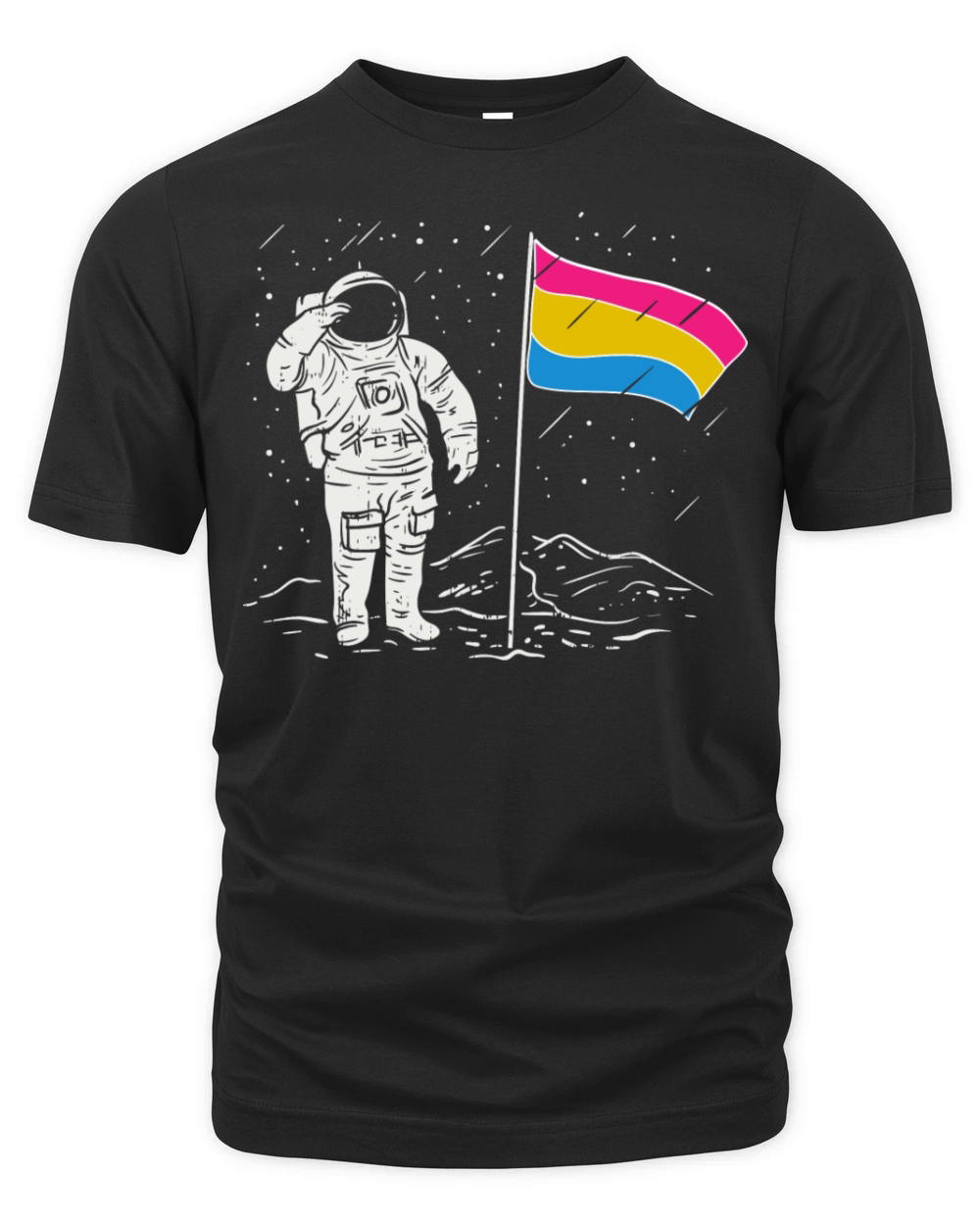 Pansexual Pride Funny Design Colors Of PANSEXUAL Organic Unisex T-shirt