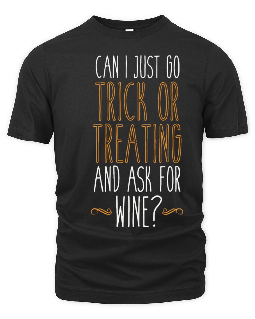 Trick or Treat For Wine Organic Unisex T-shirt