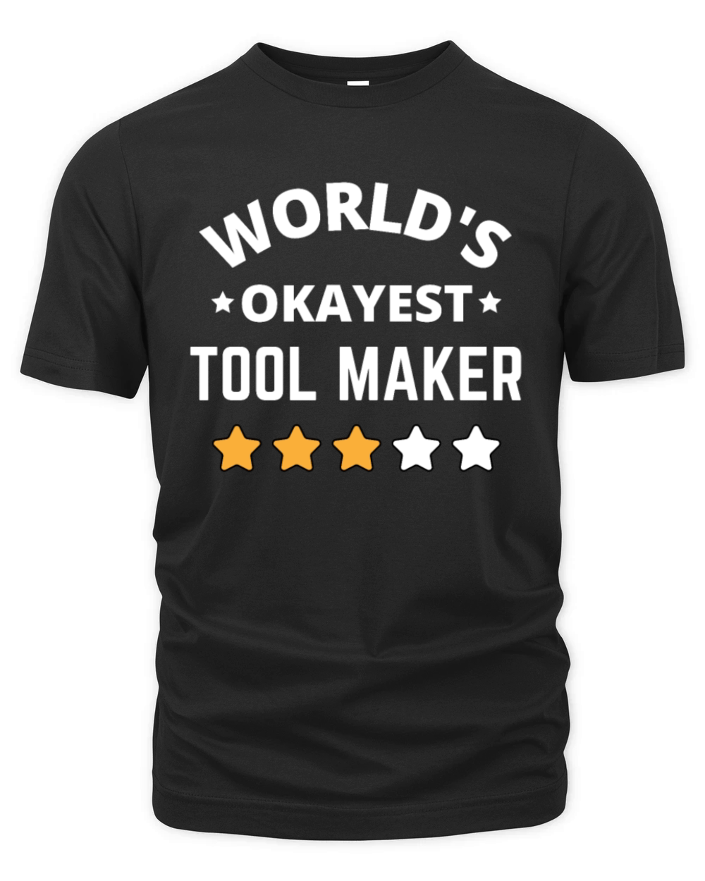 Worlds Okayest Tool Maker Gift Organic Unisex T-shirt
