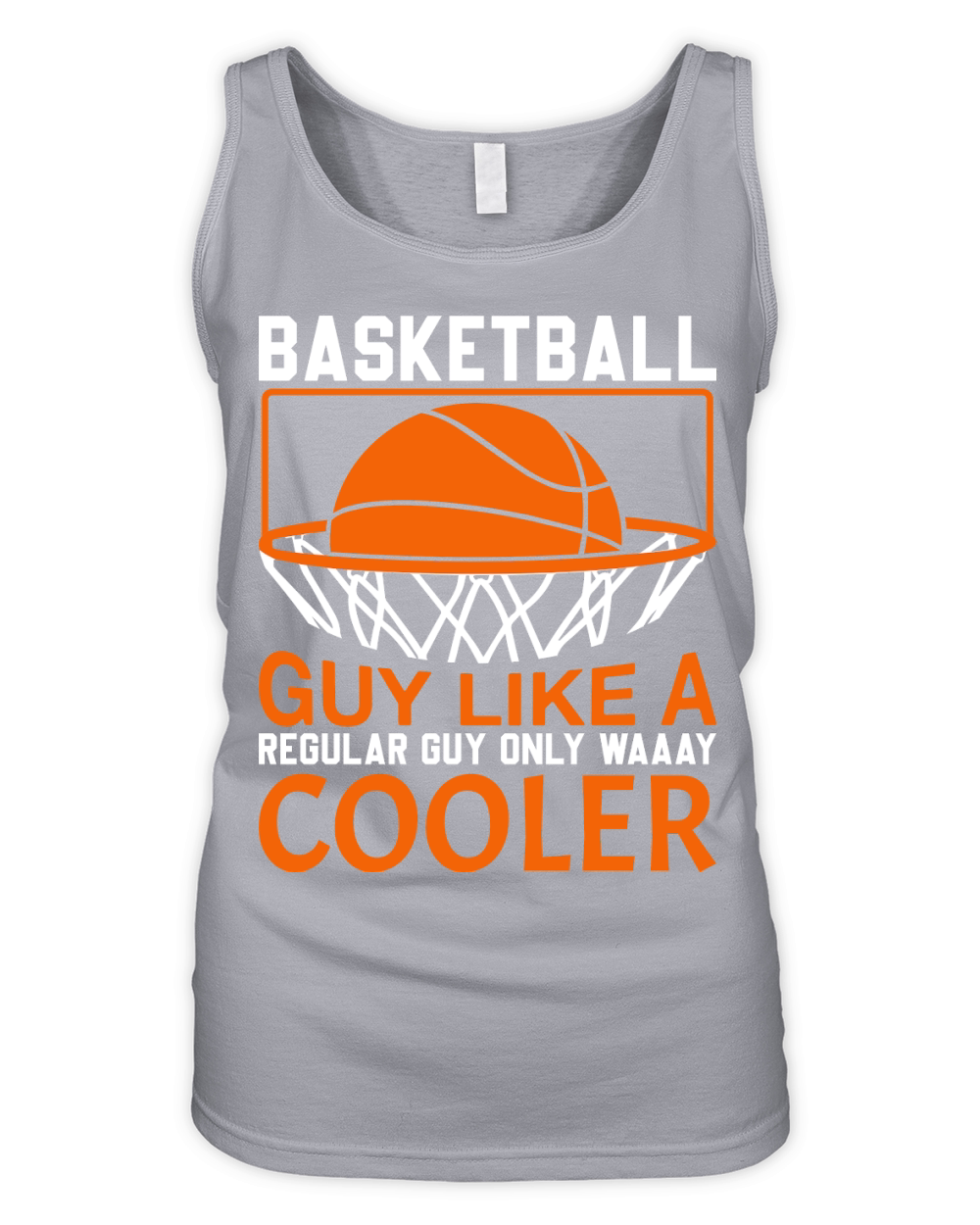 basketball guy like a regular guy only waaay cooler Organic Women's Tank Top