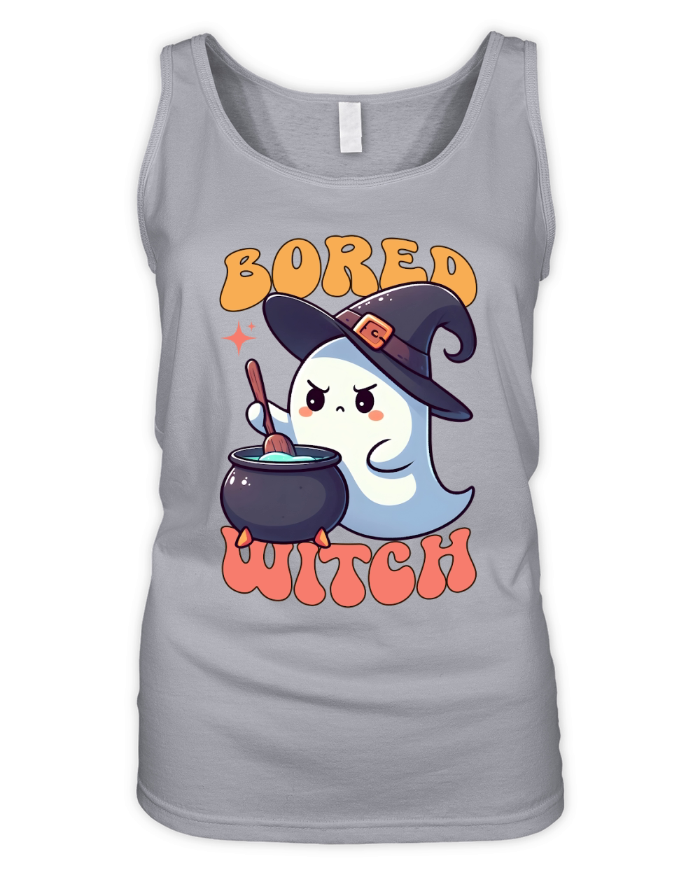 Bored witch Organic Women's Tank Top