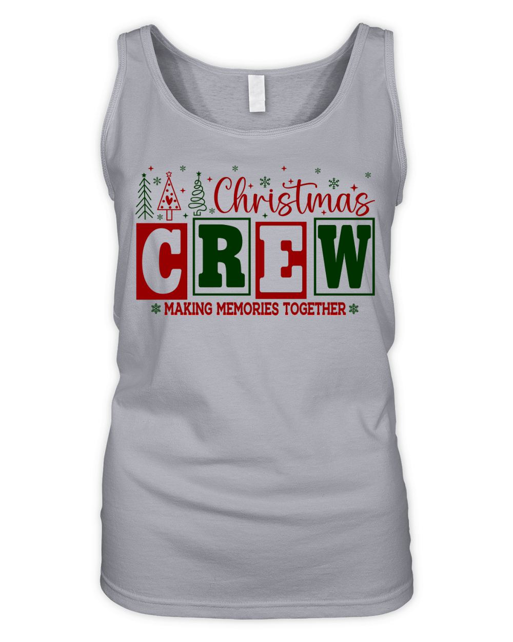Christmas Crew Making Memories Together 1 Organic Women's Tank Top