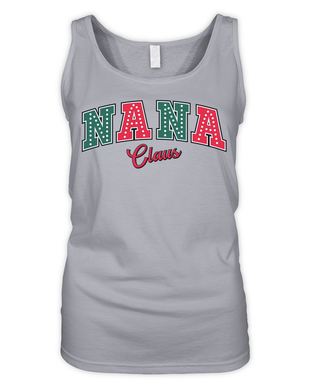 Nana Claus 02 Organic Women's Tank Top