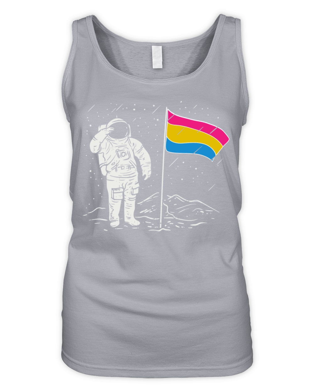 Pansexual Pride Funny Design Colors Of PANSEXUAL Organic Women's Tank Top