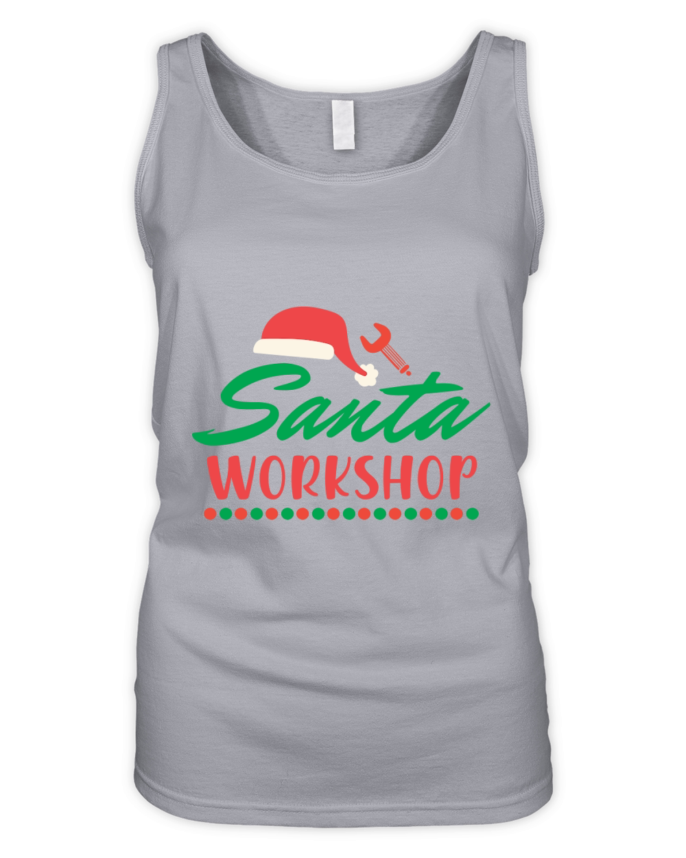 santa s workshop Organic Women's Tank Top