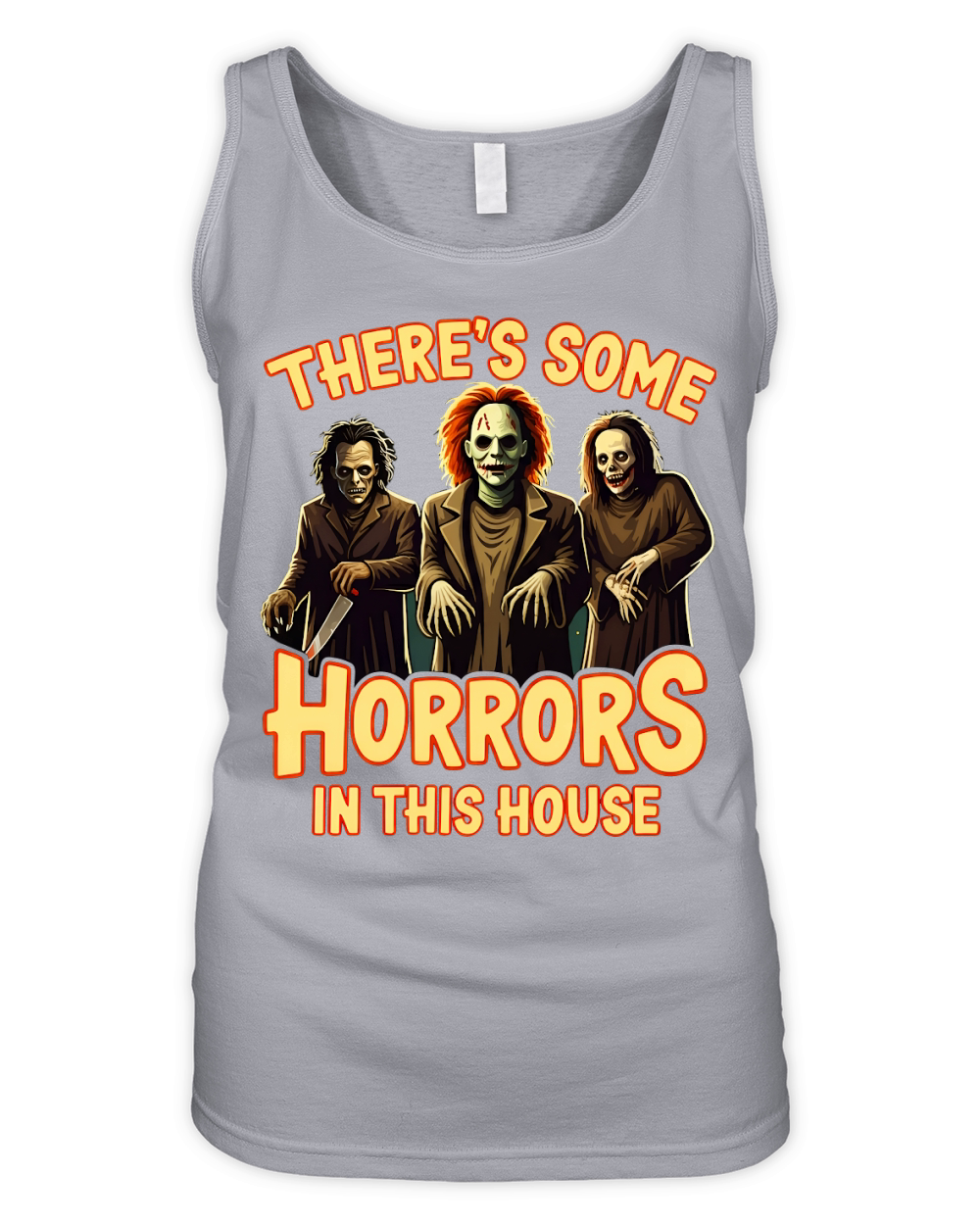 Theres Some Horrors In This House Organic Women's Tank Top