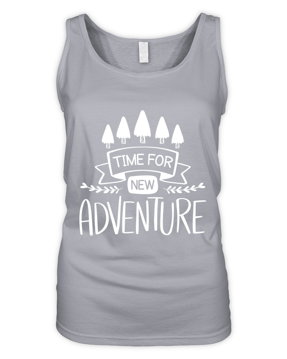 Time for new adventure Organic Women's Tank Top