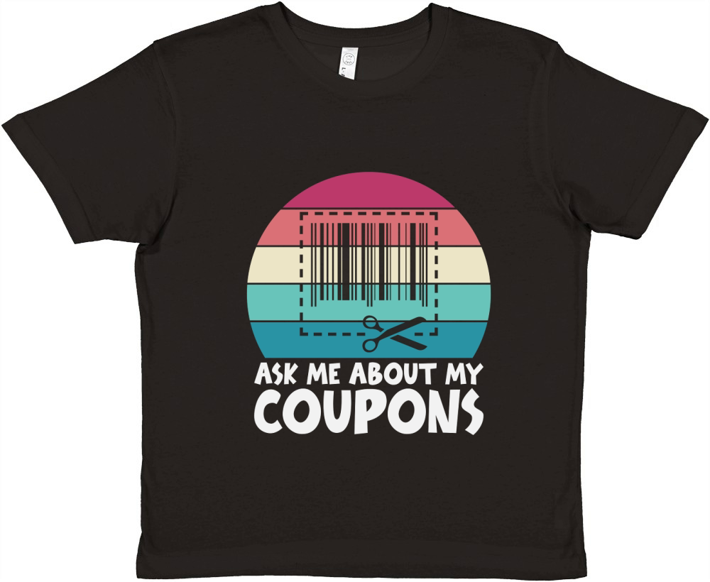 Ask me about my Coupons Premium Kids Crewneck T-shirt