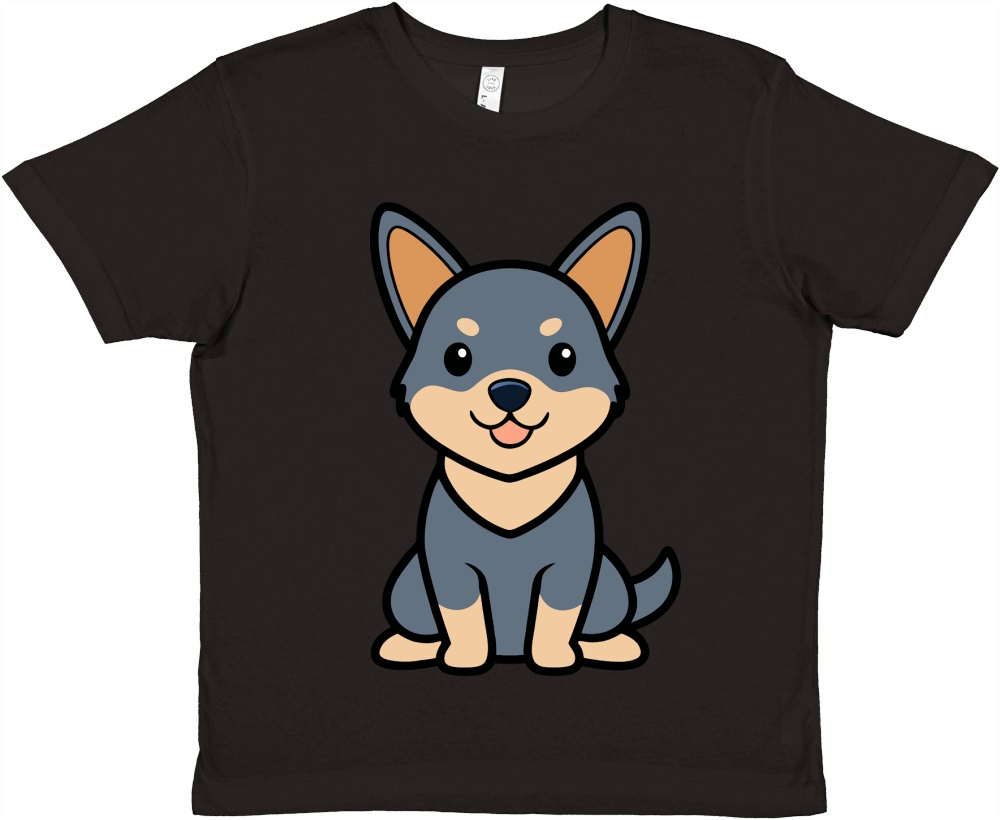 Australian Kelpie 04 Premium Kids Crewneck T-shirt