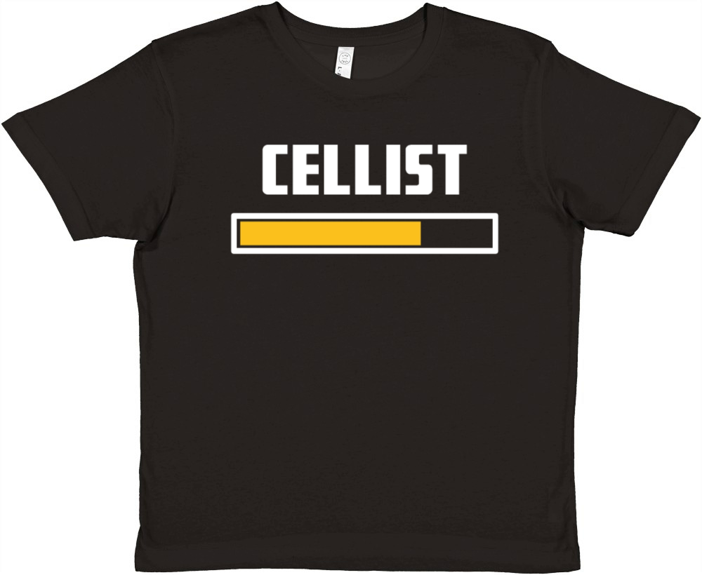 Cellist Installing Tshirt Premium Kids Crewneck T-shirt