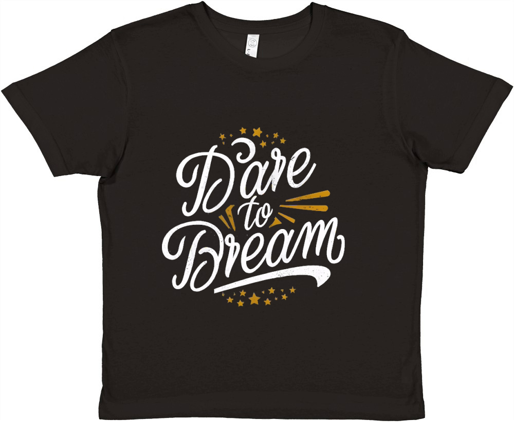 Dare to dream Premium Kids Crewneck T-shirt