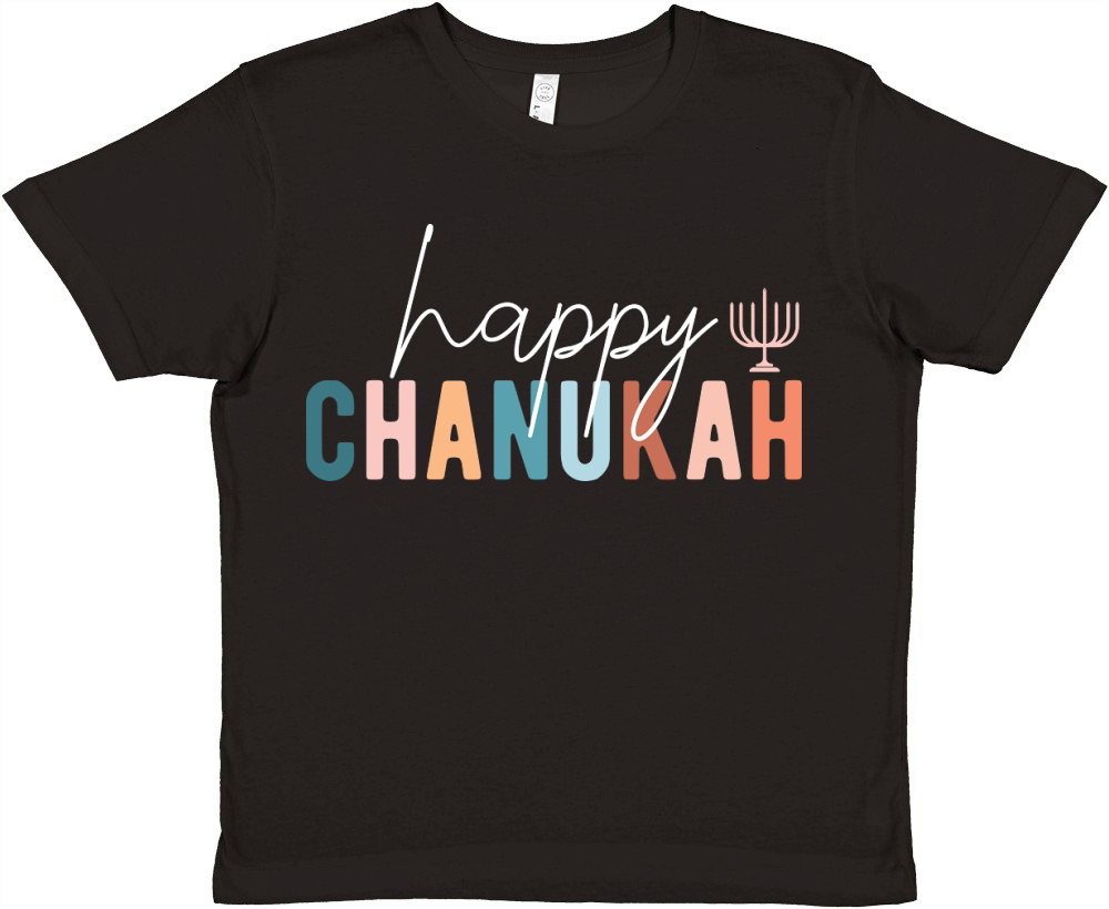 Happy Chanukah Premium Kids Crewneck T-shirt