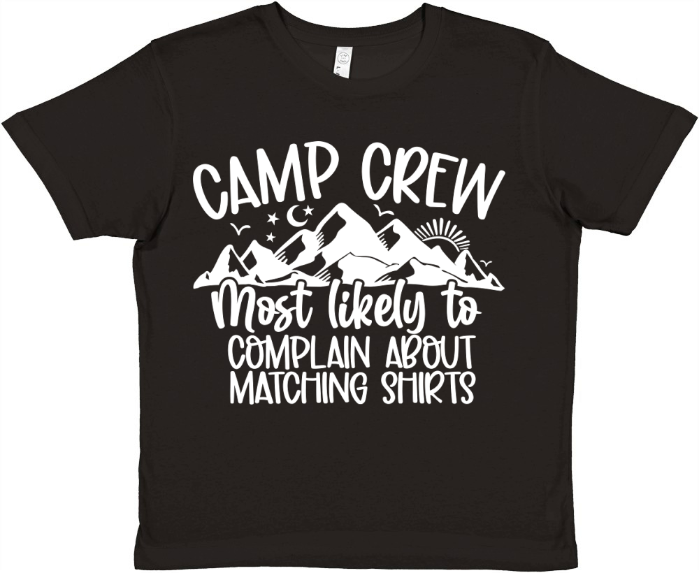 Most Likely Complain Matching Shirts White Premium Kids Crewneck T-shirt