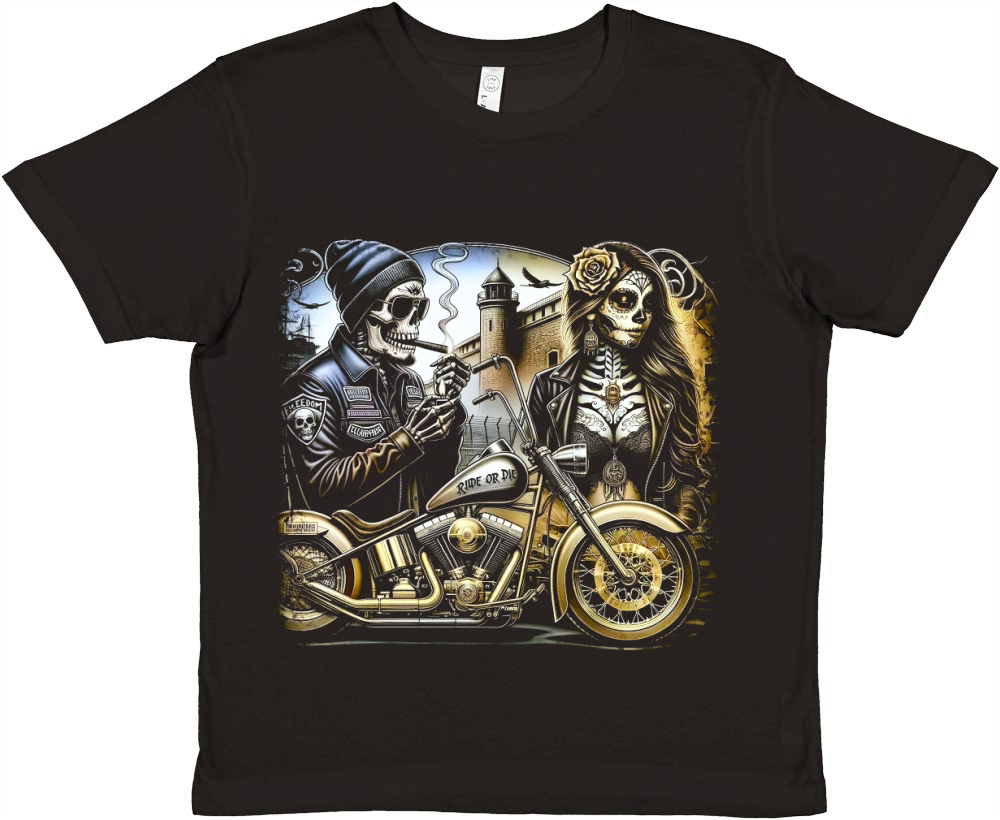 Ride or Die Premium Kids Crewneck T-shirt
