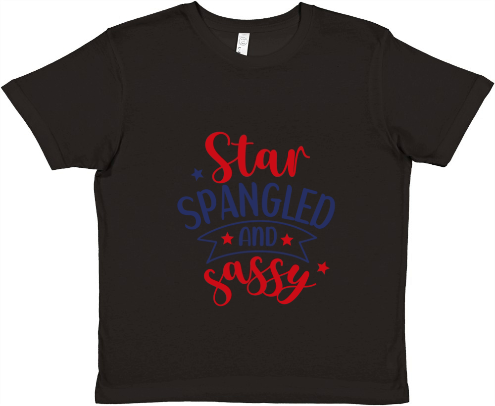 Star spangled and sassy 2 Premium Kids Crewneck T-shirt